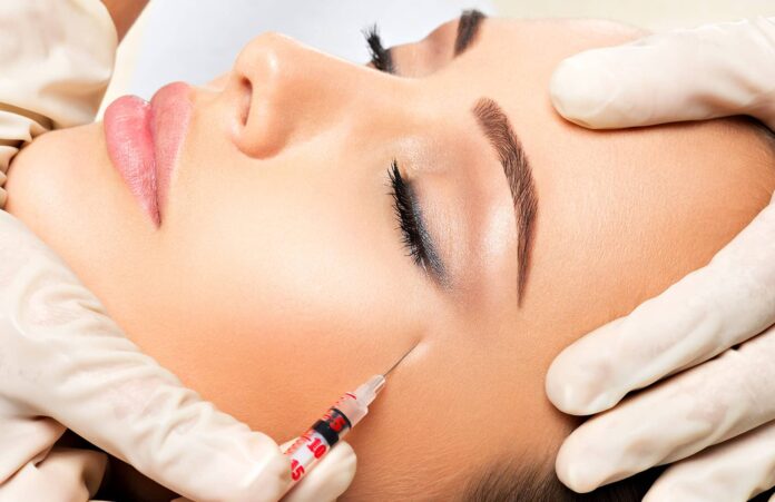 injection botox visage